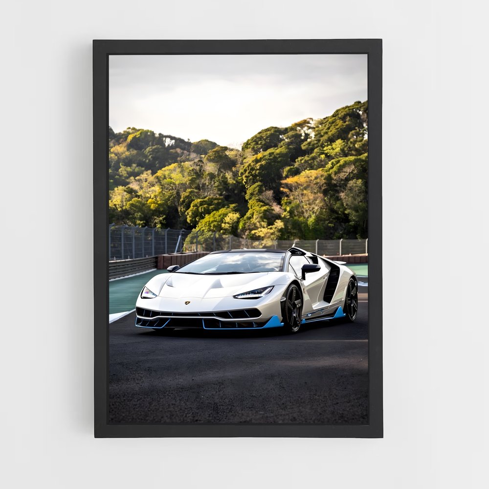 Poster Roadster Éblouissant – affiche Lamborghini (vue 2)